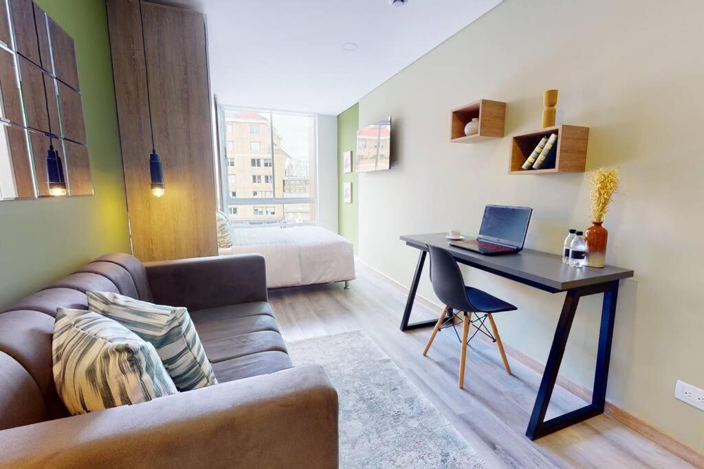 ボゴタPrime 85 Loft Zona Tアパートメント エクステリア 写真